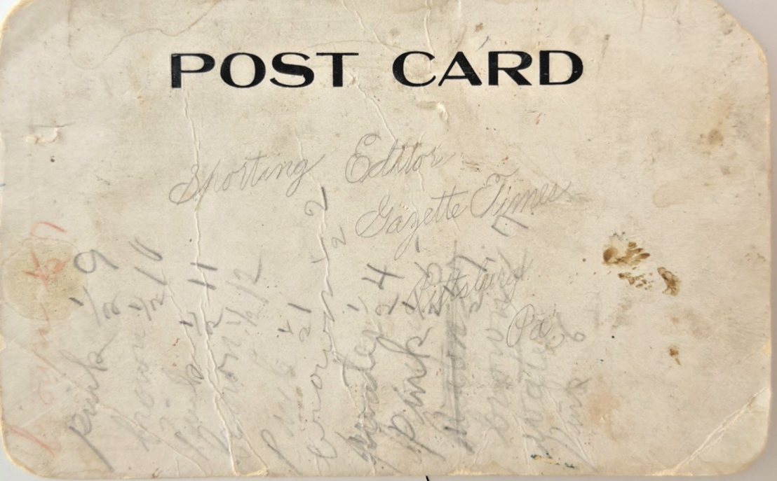 RPPC Akron Ohio Baseball Team Photo Postcard –1907 Long & Taylor Base Ball Club