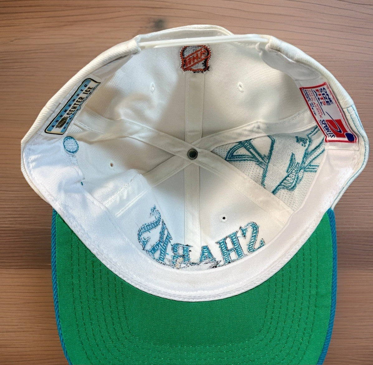 Vintage San Jose Sharks 90s Sports Specialties NHL Wool Hat