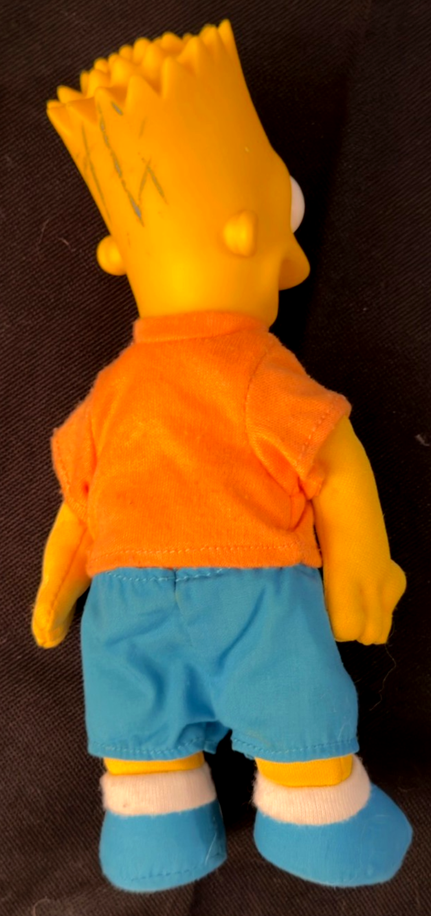 Vintage The Simpsons Plush Doll Lot – Complete Family Set