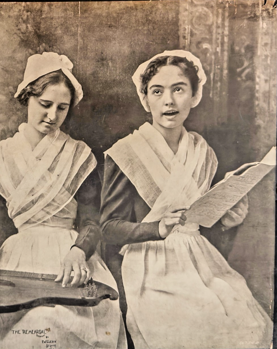 Early 1900 “The Rehearsal" Portrait– Supplement to The Sunday Sentinel