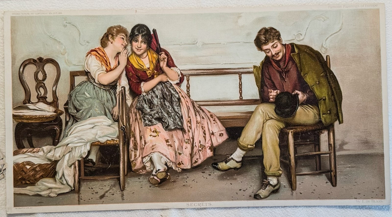 1894 Chicago Tribune ART Supplement 'Secrets'