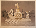 1893 Chicago Tribune Art Supplement – The Barge of Columbia MacMonnies- Fountain