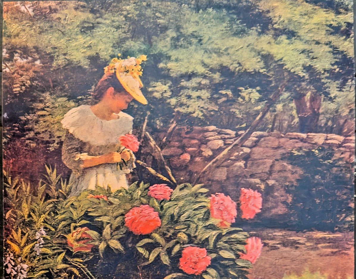 1900 Chicago Tribune Sunday Supplement- "In the Flower Garden”