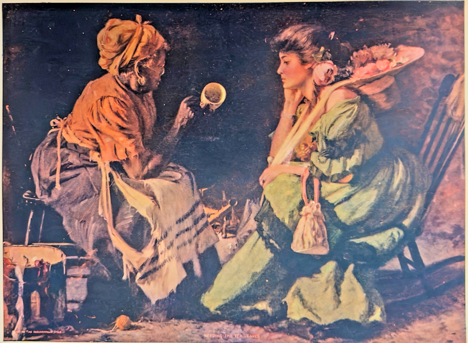 1906 Supplement to the Indianapolis Star— "Reading the Tea Leaves"