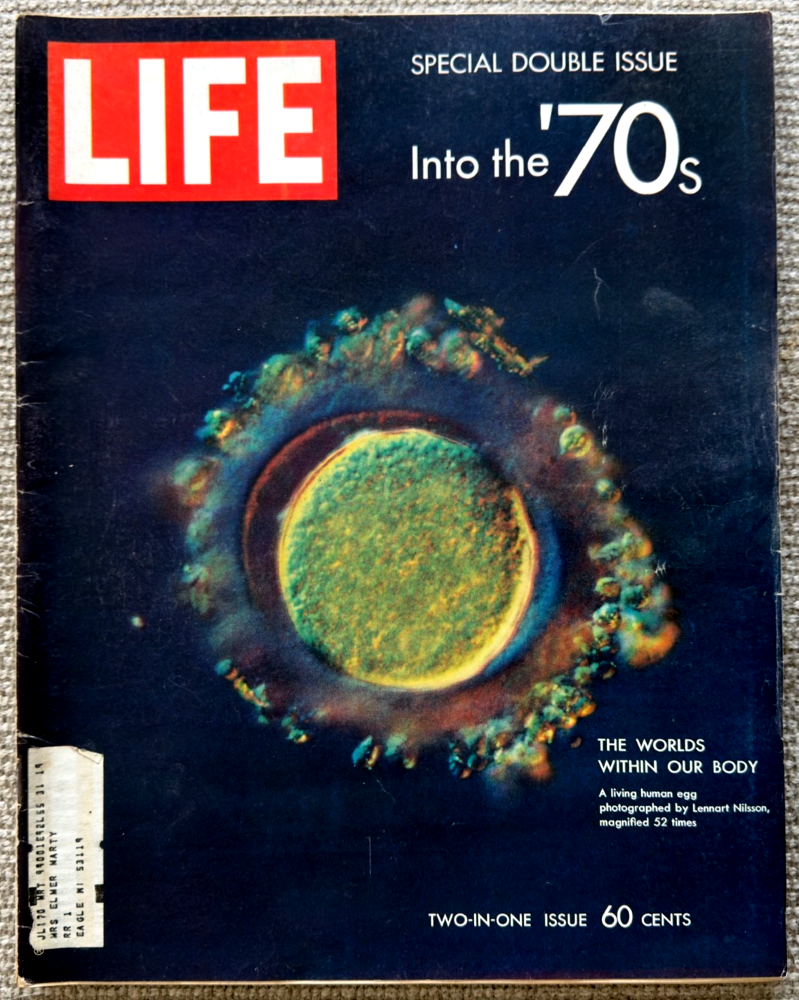 LOT 3 LIFE MAGAZINES-DECADES 50s 60s 70s