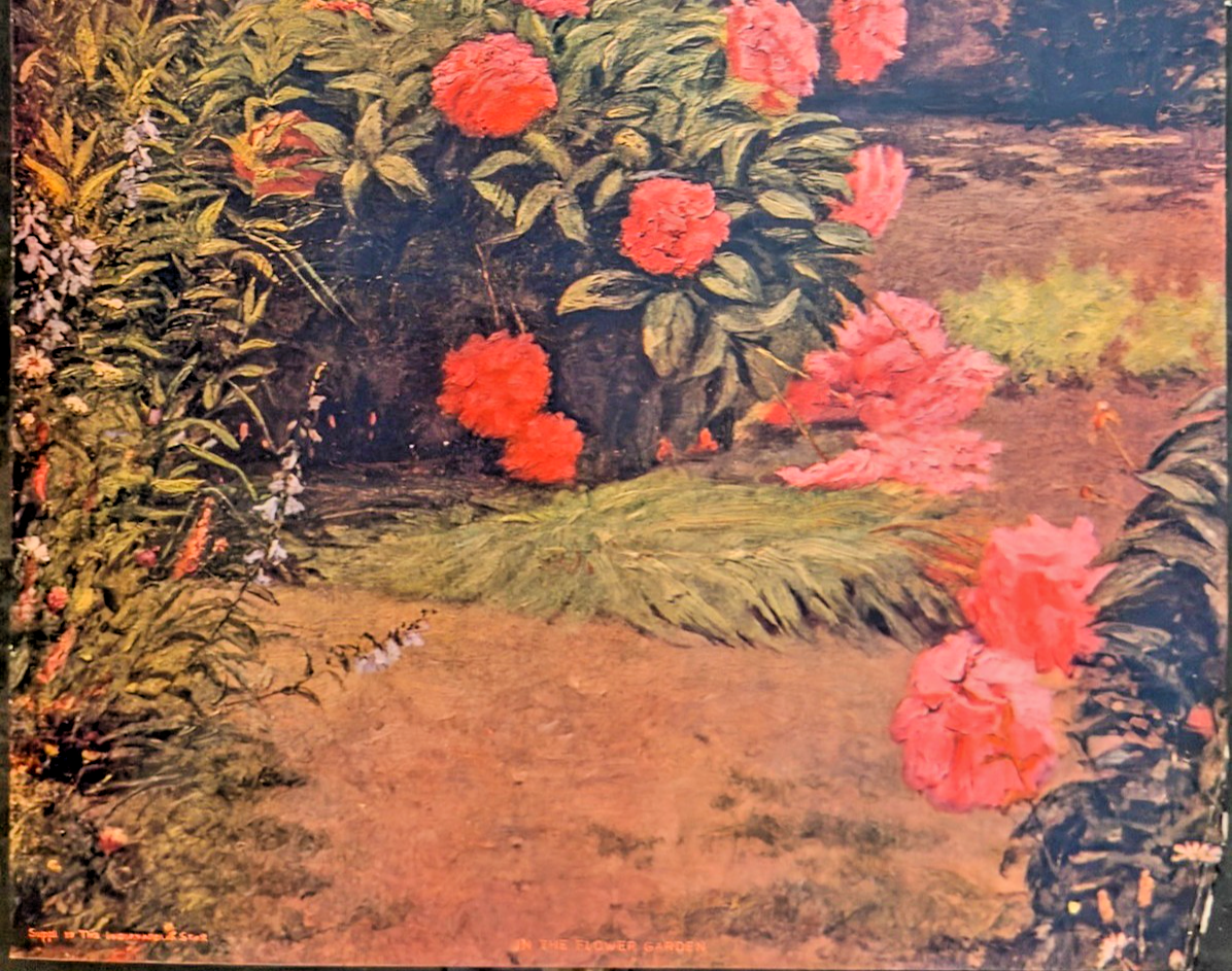 1900 Chicago Tribune Sunday Supplement- "In the Flower Garden”