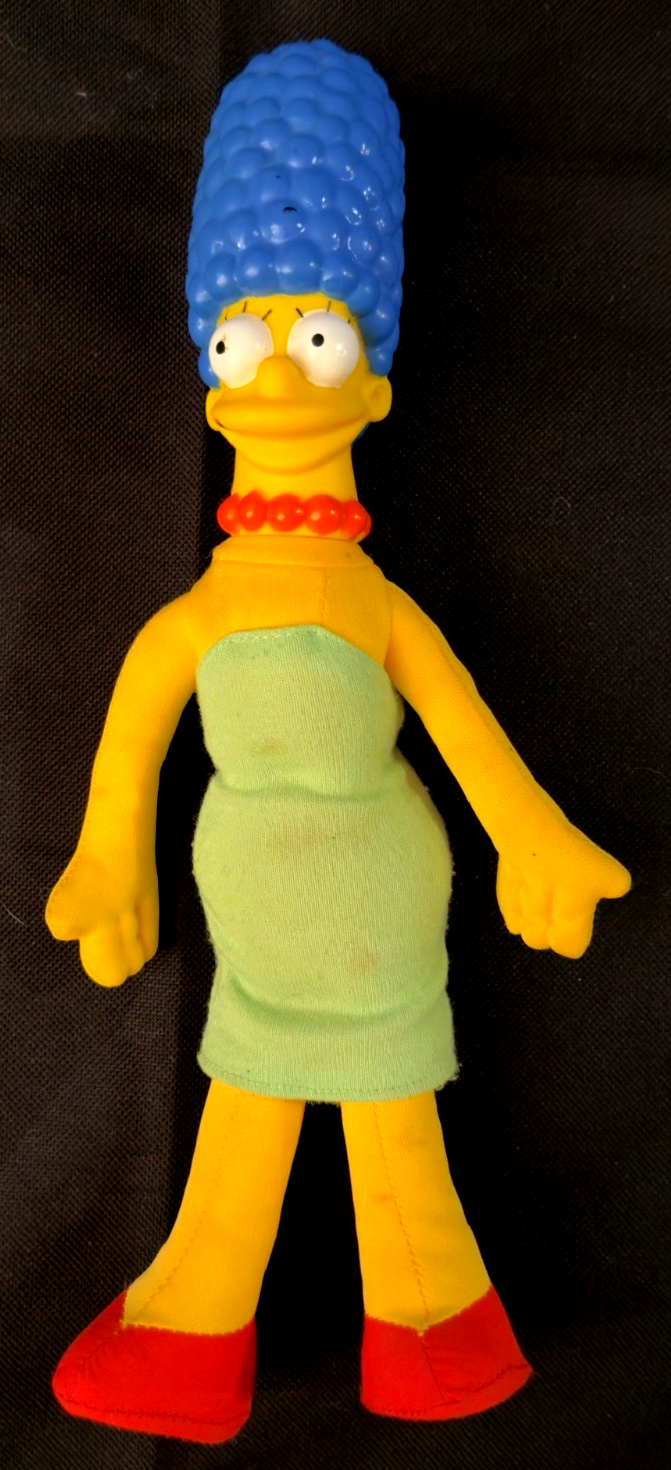 Vintage The Simpsons Plush Doll Lot – Complete Family Set