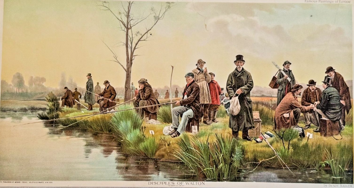 1894 Chicago Tribune ART Supplement 'Disciples of Walton'