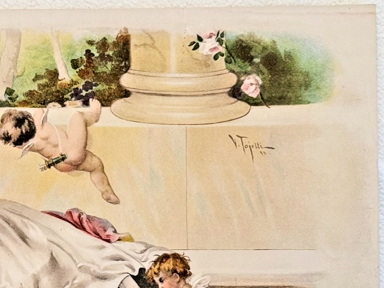 1895 Chicago Tribune ART Supplement 'A Love Idyl'