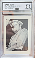 BABE RUTH 1980 THE Franchise Taking a Puff #73 CARD PSA 9.5