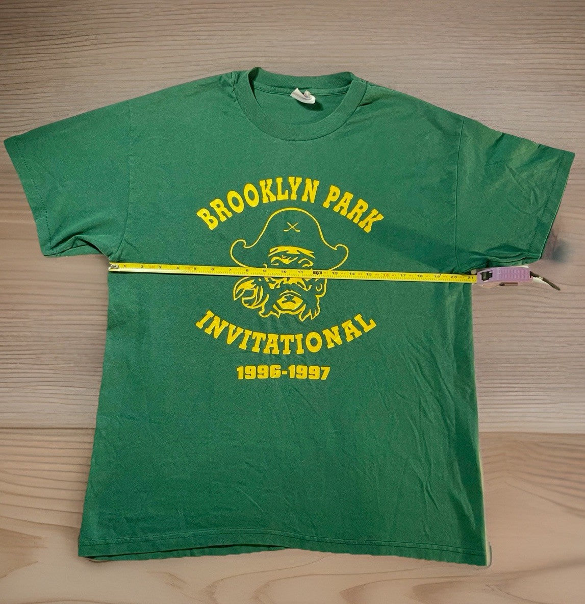 Vintage Brooklyn Park Pirates Invitational 1996-1997 Shirt Large