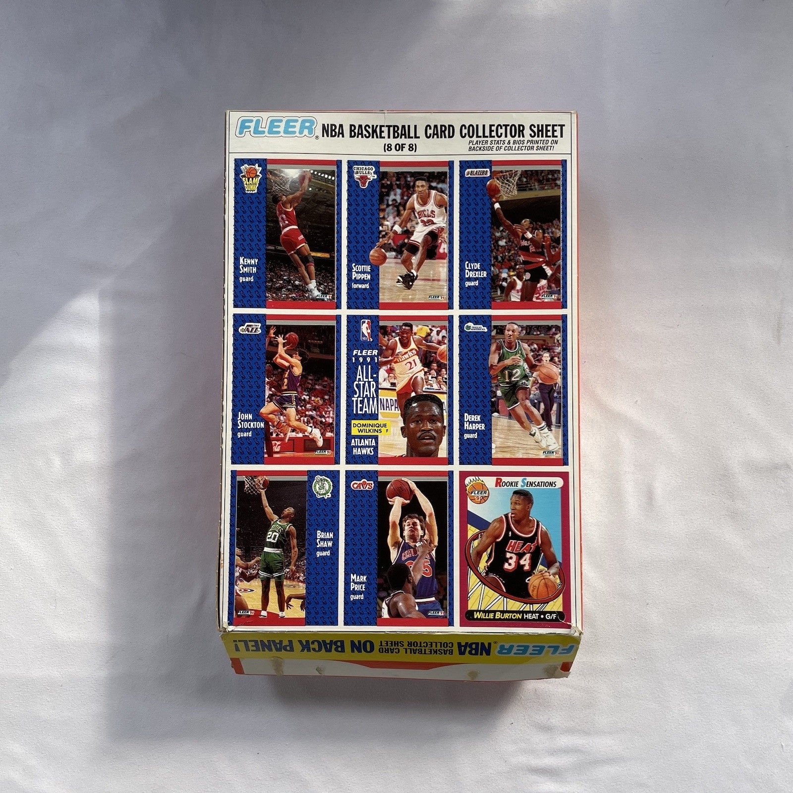 Vintage Michael Jordan Wheaties Cereal Box 1991 Chicago Bulls