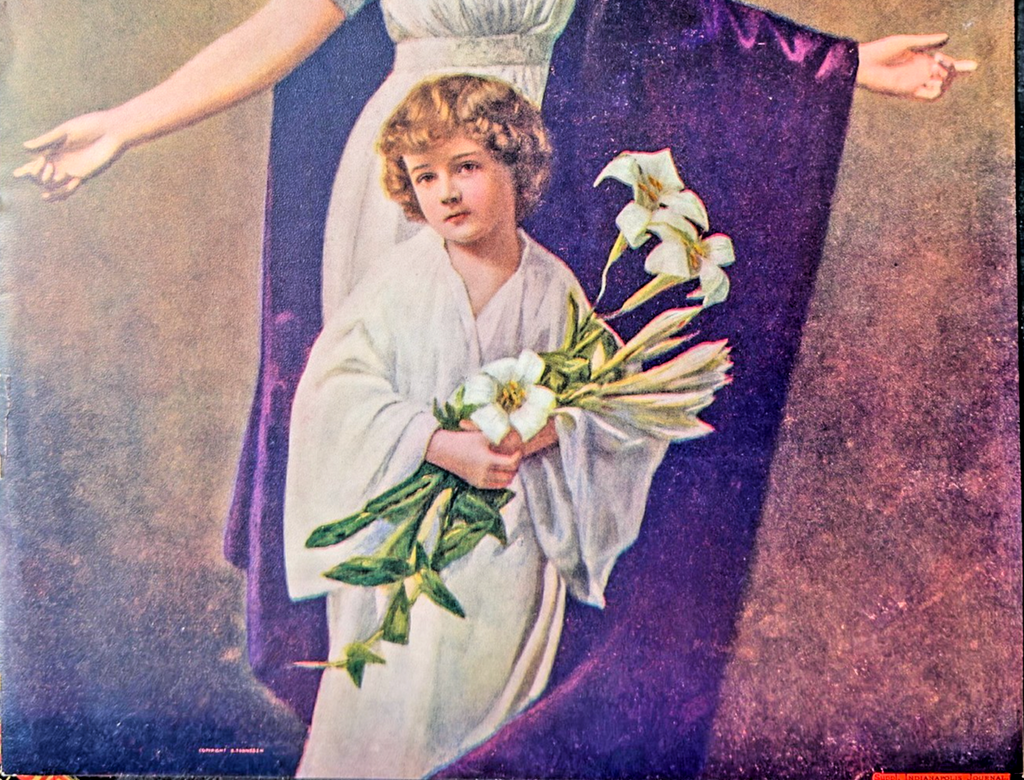 Indianapolis Journal Art Supplement (c. early 1900s) – “Madonna & Child”