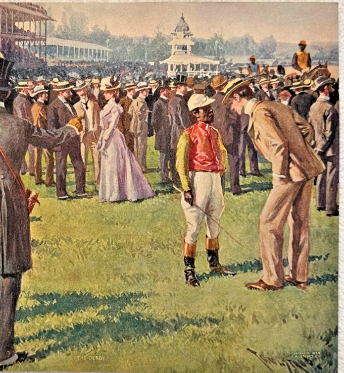 1902 Chicago Tribune ART Supplement - 'The Derby'