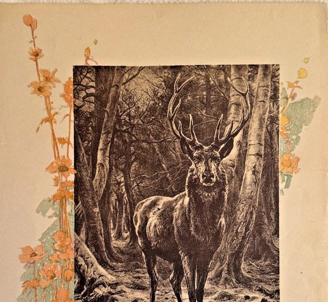 1893 Chicago Herald Art Supplement- 'King of the Forest' Rosa Bonheur