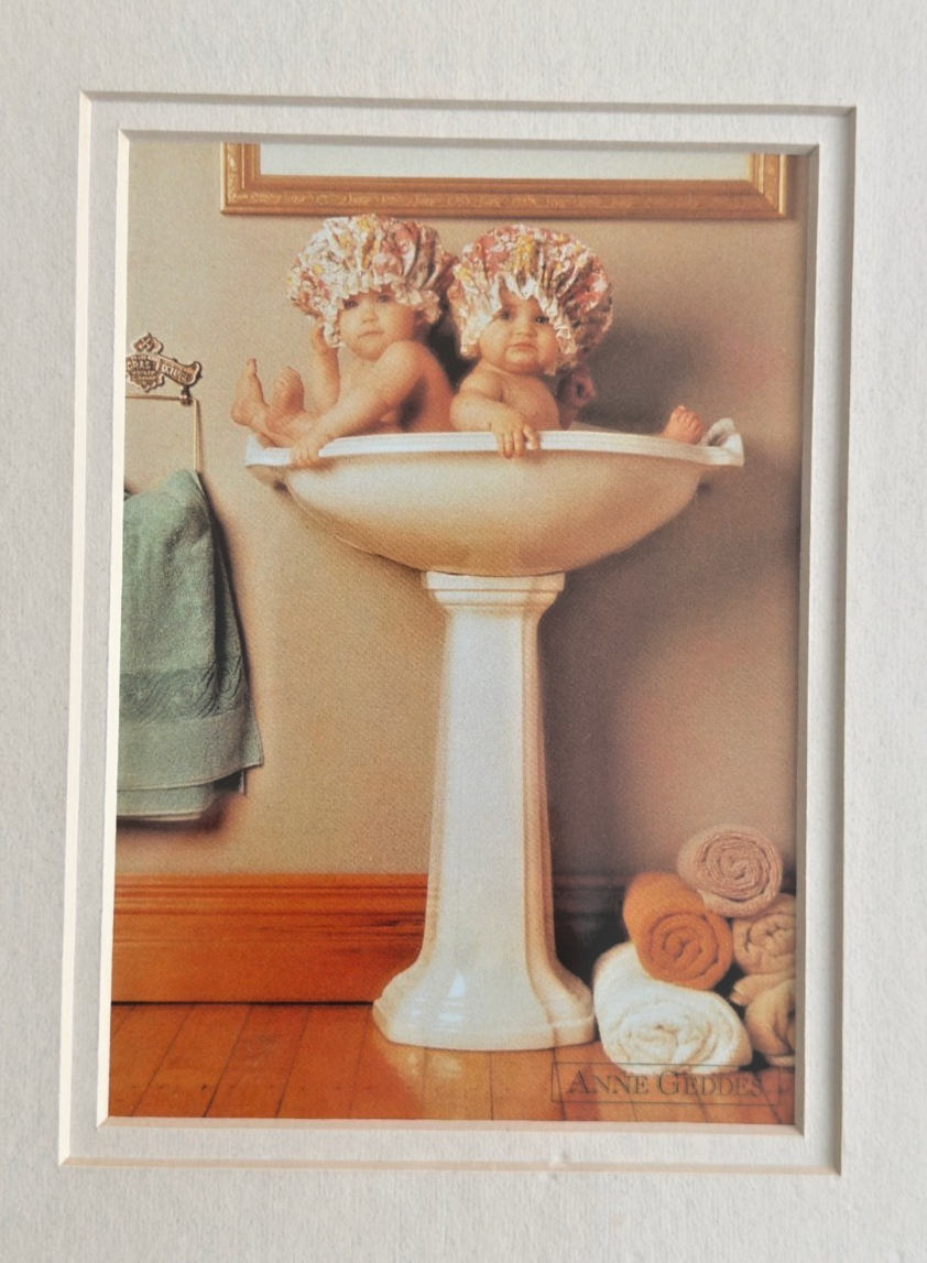 ANNE GEDDES  'LITTLE THOUGHTS W LOVE' ART PRINTS 1993