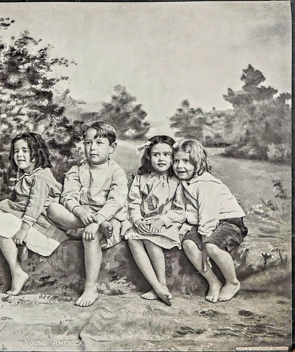 1900s Supplement to the Sunday Sentinel- 'Young America'