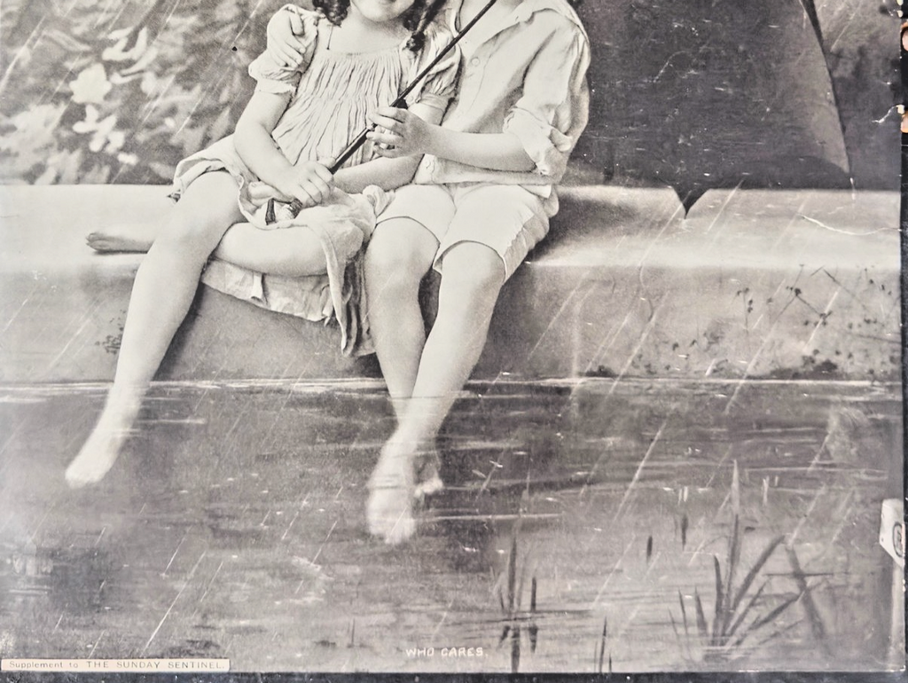 1900s Supplement to the Sunday Sentinel- 'Who Cares'