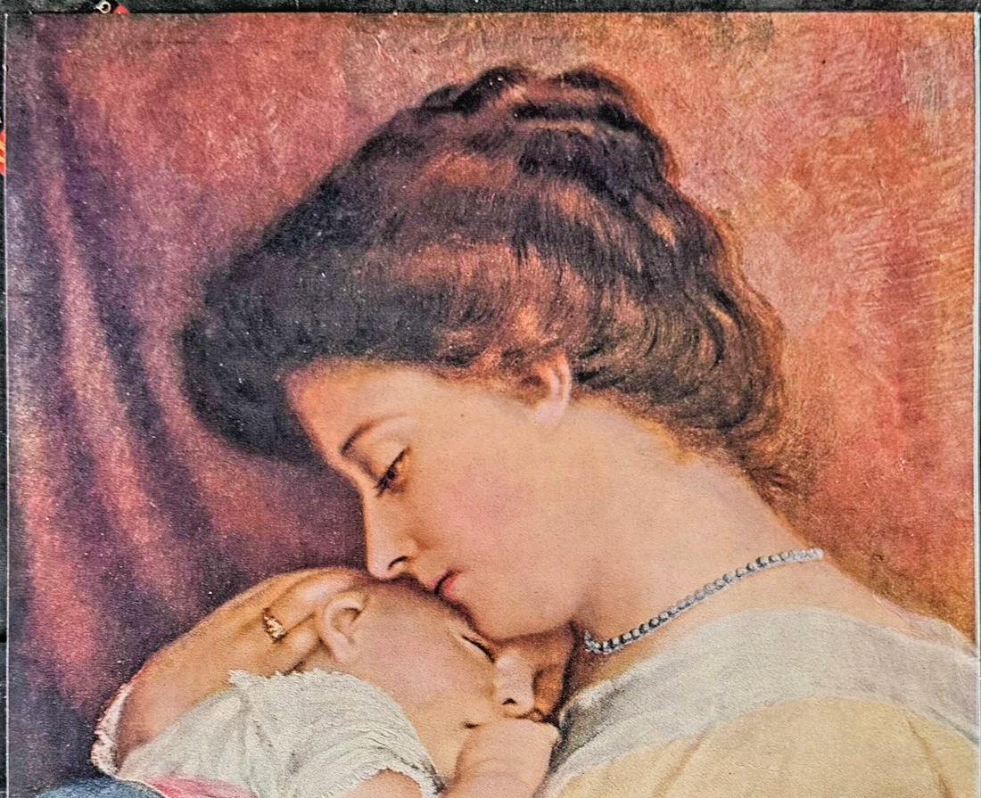 1904 Supplement to the Indianapolis Journal- "Mom and baby"