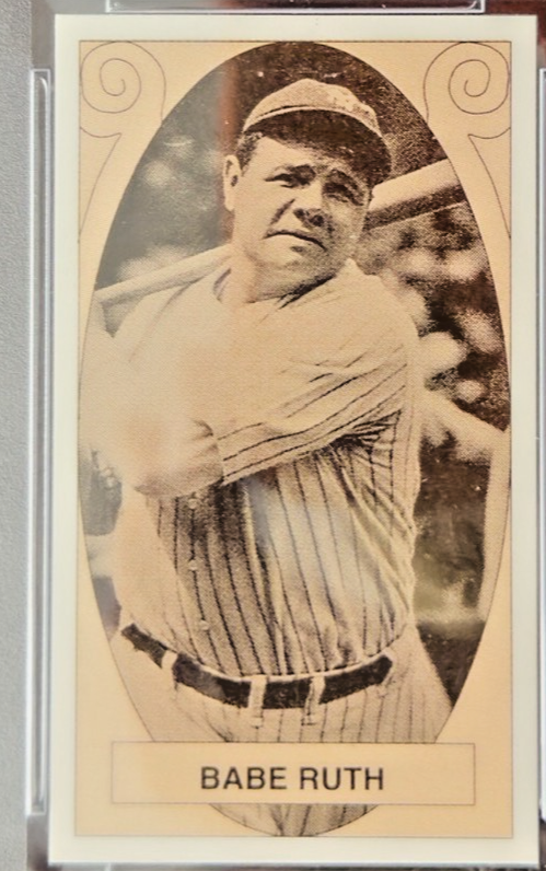 1991 Allan Kaye’s Babe Ruth Sports Cards News Magazine #1 PSA 9 Mint – Rare Insert Card