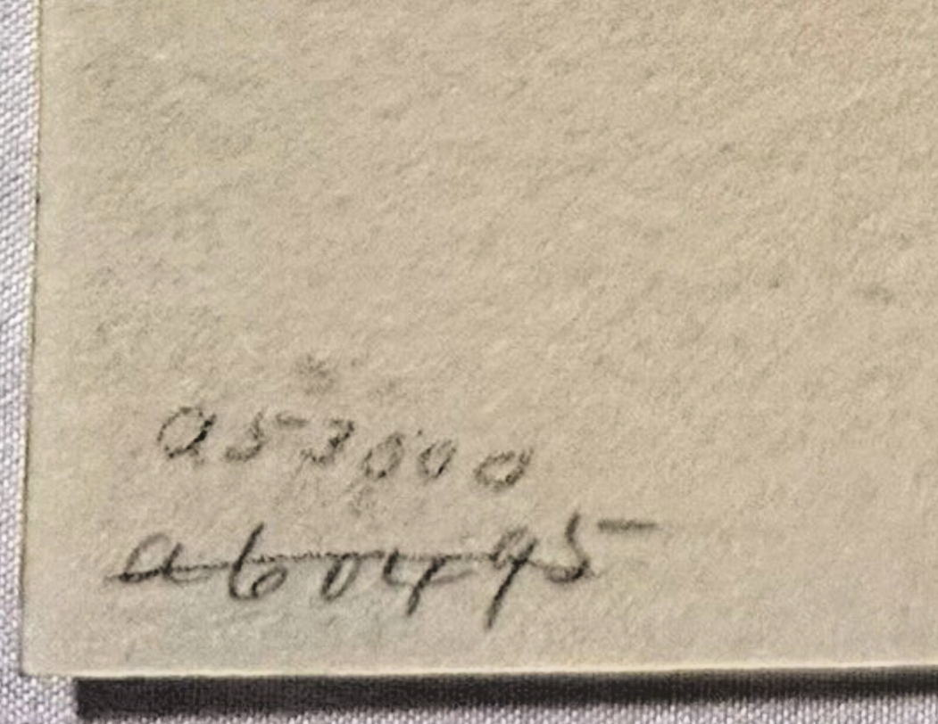 Text on a textured beige surface