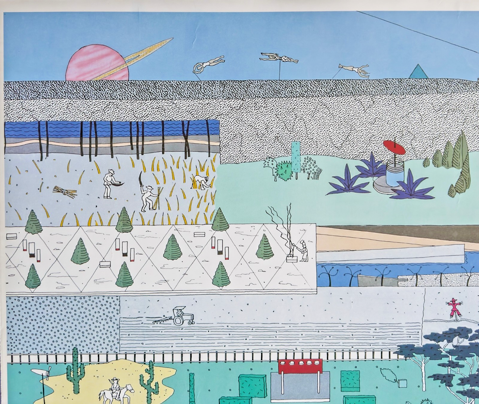 1984 Louisiana World Exposition Poster: Rem Koolhaas OMA Architectural Print