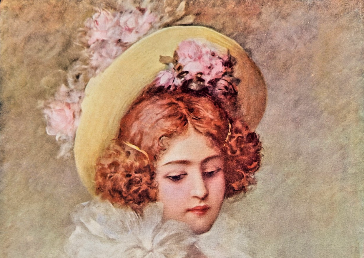 1904 Supplement to The Indianapolis Journal- “Portrait of a Lady in Lavender”