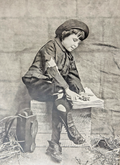 Early 1900 “Counting His Money' Portrait– Supplement to The Sunday Sentinel