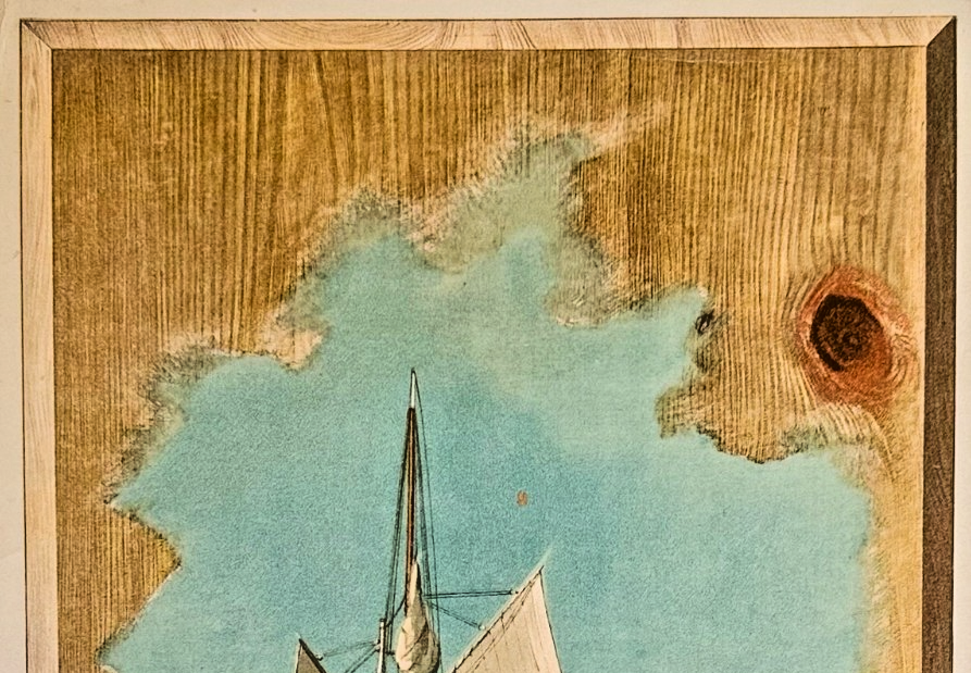 1893 Chicago Tribune ART Supplement 'Wing and Wing'