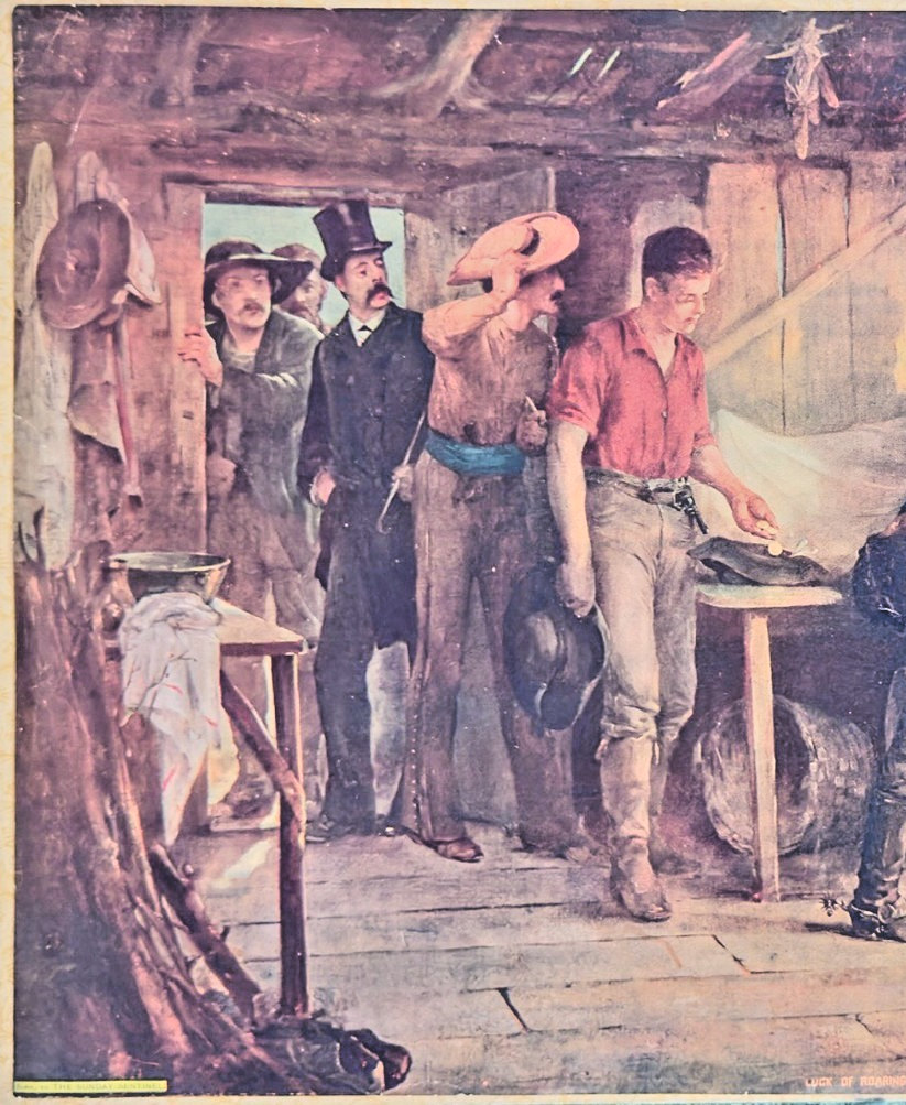 1901 Supplement to the Sunday Sentinel-  'Luck of Roaring Camp'