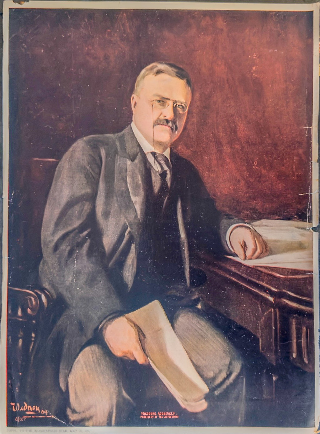 1907 Suppl. to the Indianapolis Star - 'Theodore Roosevelt'