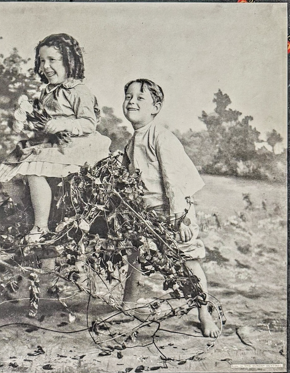 1900s Supplement to the Sunday Sentinel- 'Precious Burden'