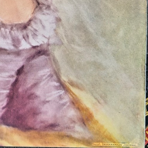 1904 Supplement to The Indianapolis Journal- “Portrait of a Lady in Lavender”