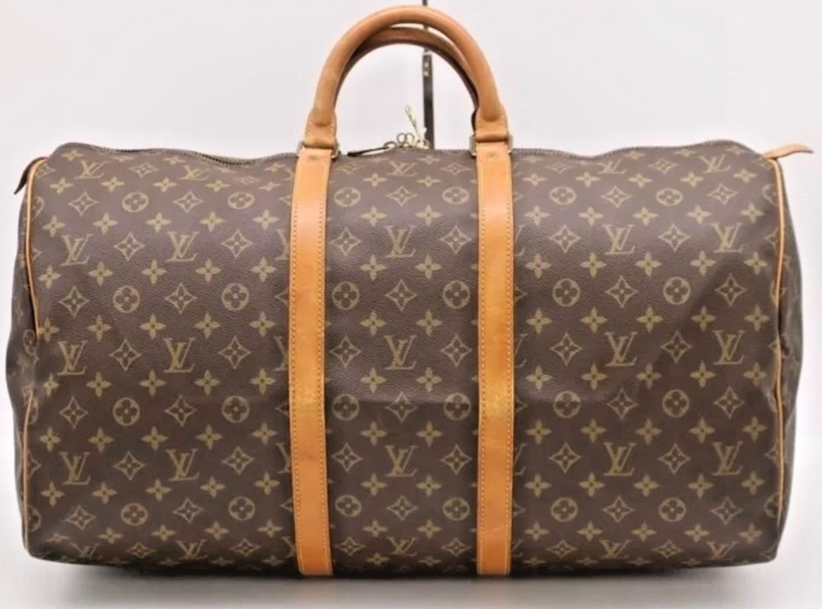 Authentic Louis Vuitton Monogram Keepall 55 – Vintage 1983- VI863-Made in France