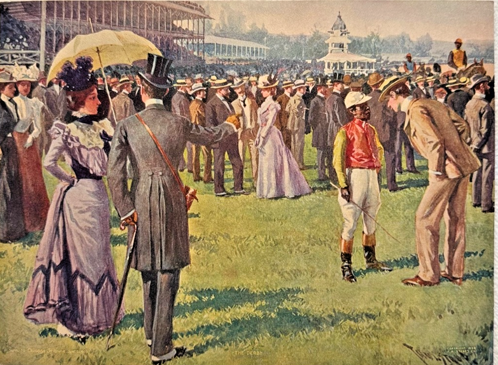 1902 Chicago Tribune ART Supplement - 'The Derby'