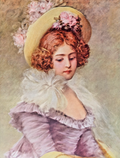 1904 Supplement to The Indianapolis Journal- “Portrait of a Lady in Lavender”