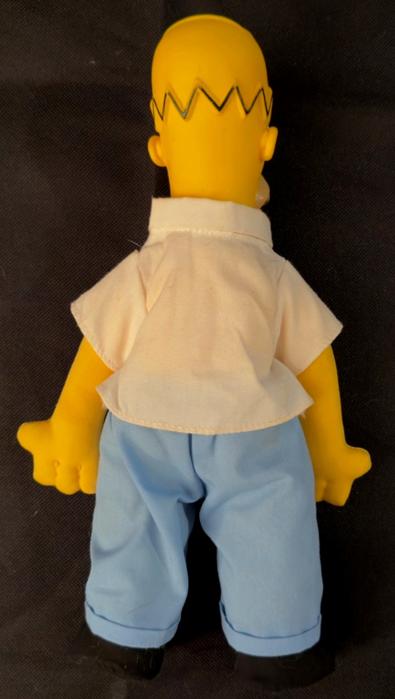 Vintage The Simpsons Plush Doll Lot – Complete Family Set