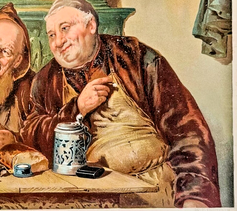 1895 Chicago Tribune ART Supplement 'A Judicial Decision'