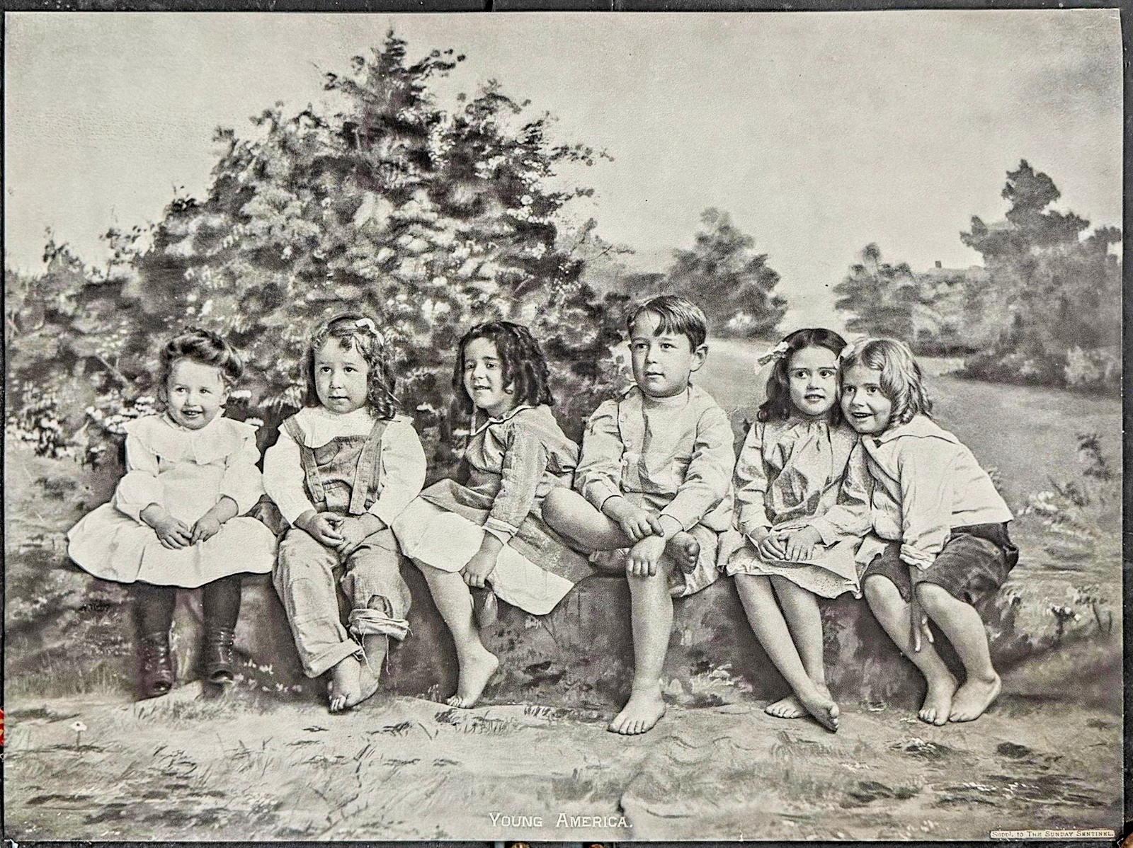 1900s Supplement to the Sunday Sentinel- 'Young America'