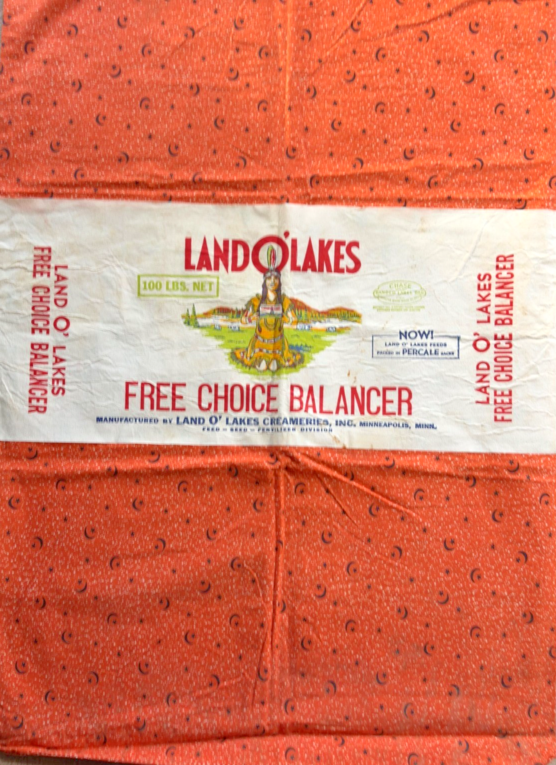 Land O' Lakes Free Choice Balancer package on a red background