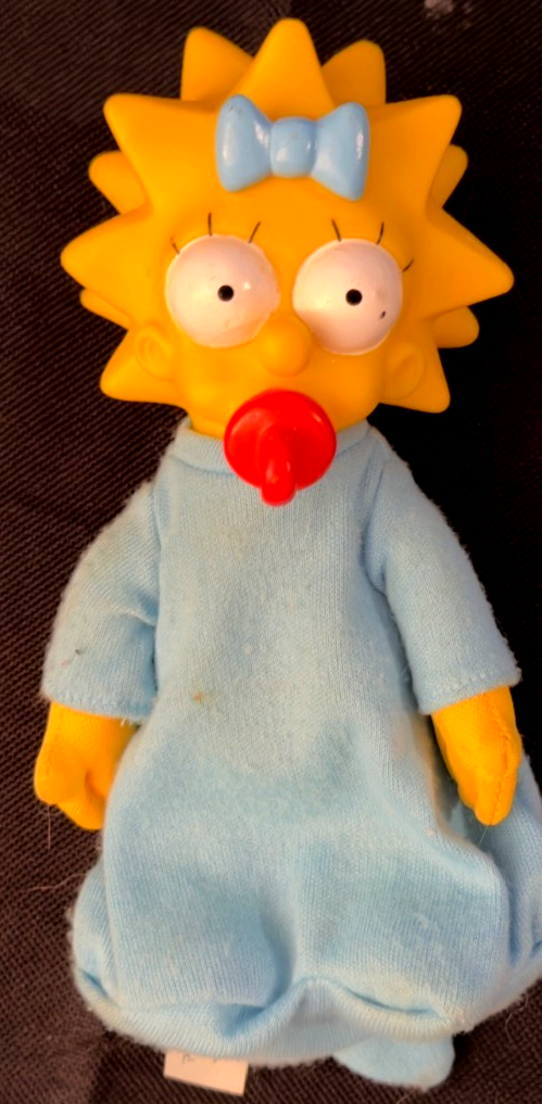 Vintage The Simpsons Plush Doll Lot – Complete Family Set