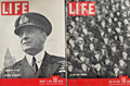 LOT 2 LIFE MAGAZINES -1943 'COMMANDER IN CHIEF' & '8TH AIR FORCE BOMBERS'