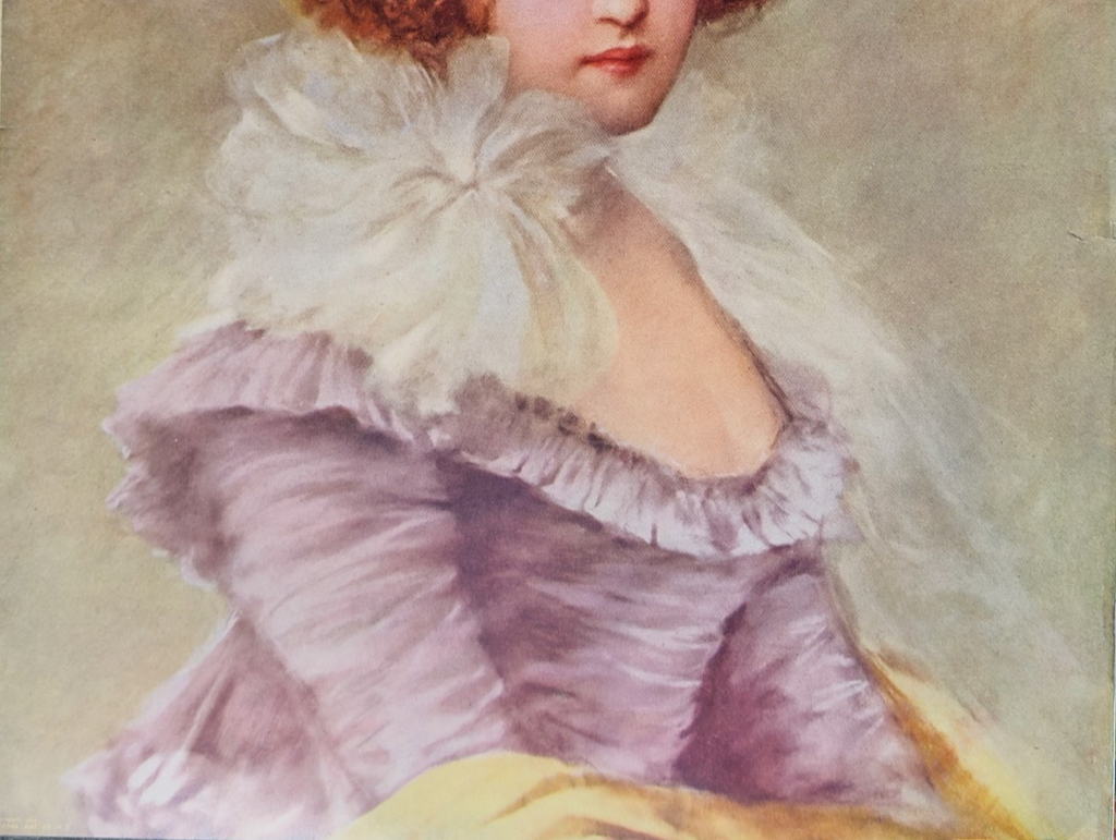 1904 Supplement to The Indianapolis Journal- “Portrait of a Lady in Lavender”