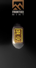 Frontier Mint 1/2 g .9999 Fine Gold Bar - Half Gram In Assay Card (0.5 g)