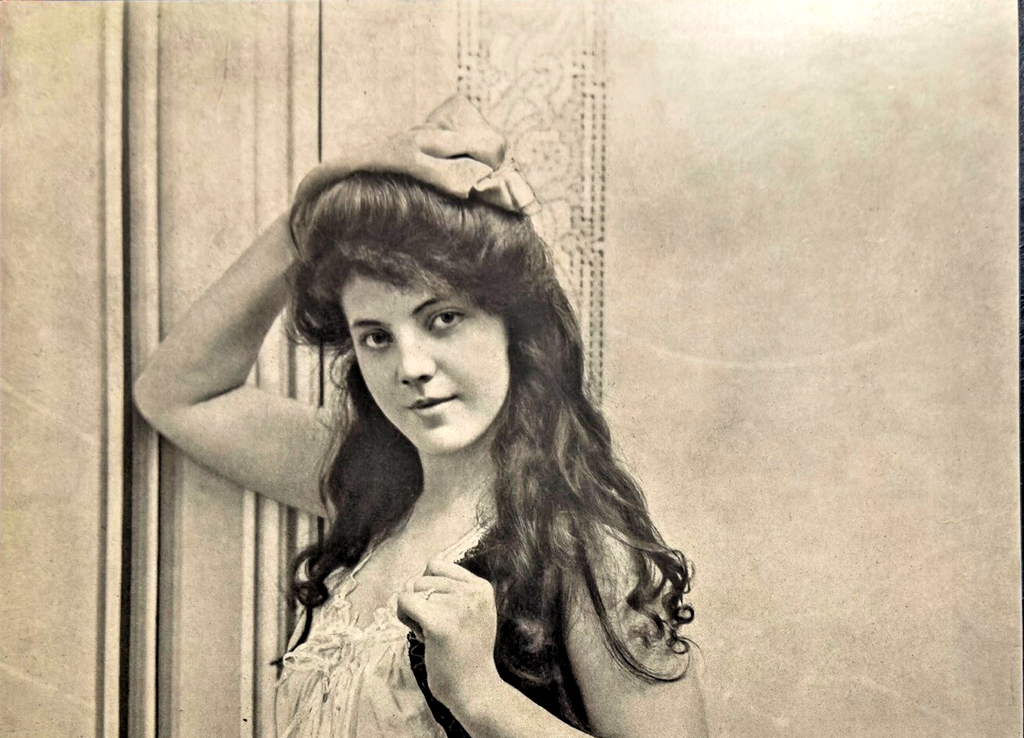 Early 1900 “Carmen” Portrait Print – Supplement to The Sunday Sentinel