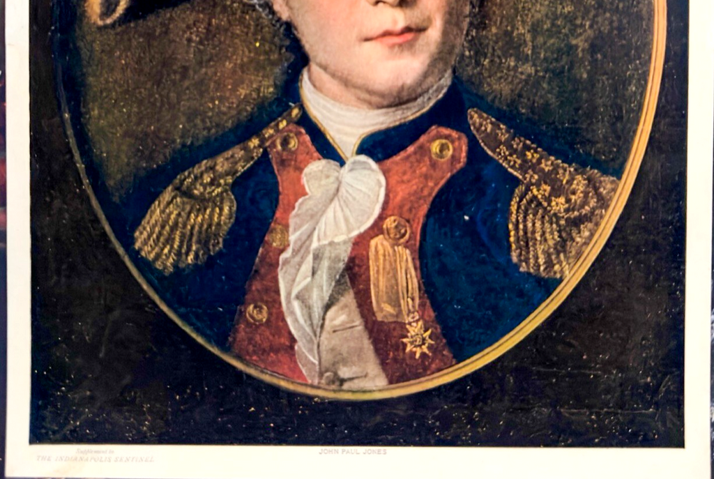 1900s Indianapolis Sentinel Supplement — "John Paul Jones"
