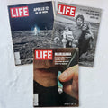 LOT 3 LIFE MAGAZINES - 1969