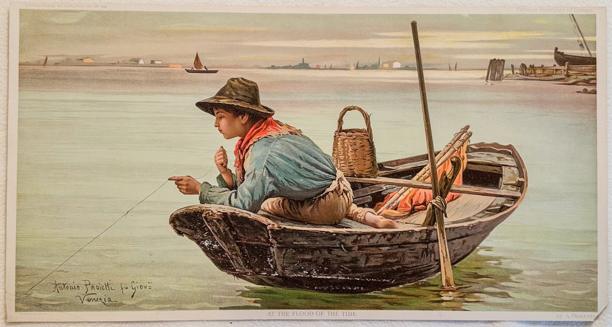 1895 At the Flood of the Tide | Chicago Tribune Art Supplement