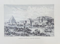 Assyrian Palaces at Nineveh Restored Antique Engraving Biblical Print