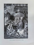Antique Steel Engraving – The Cid Ordering the Execution of Ahmed – Medieval Spanish History Print